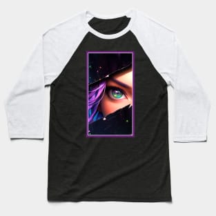 Anime Girl Eye | Quality Anime Artwork | Anime Aesthetic | Manga Anime Art Baseball T-Shirt